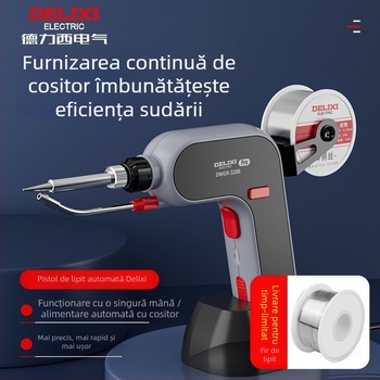 Pistol de lipit automat – puternic, pentru uz casnic, instrument compact (Încălzire internă; Brand Unique)