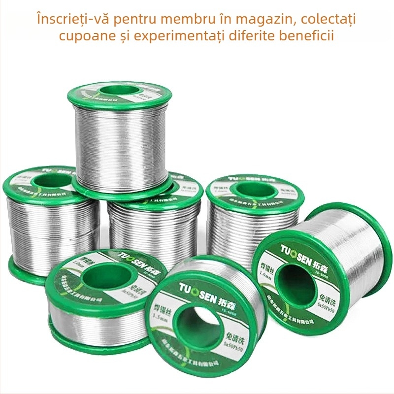TUOSEN sârmă de lipit cu nucleu flux Sn50Pb50, flux rosin