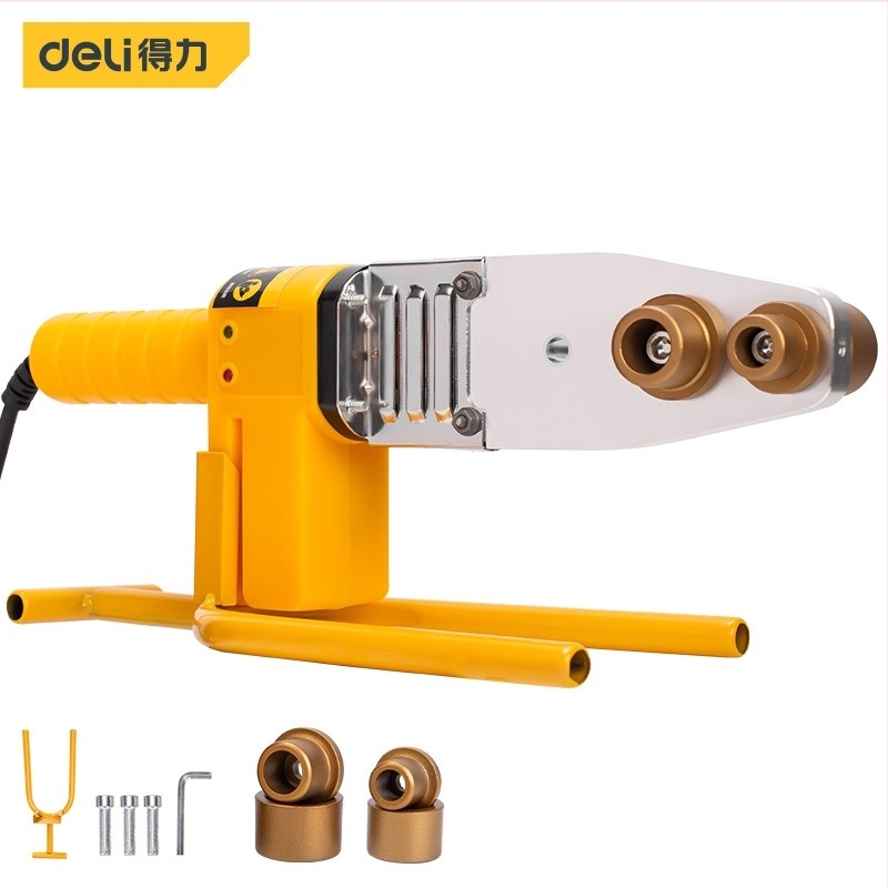 Mașină electronică de sudură prin topire la temperatură constantă pentru țevi PPR, capete duale 20/25, 800W, 220V, model DL82032C