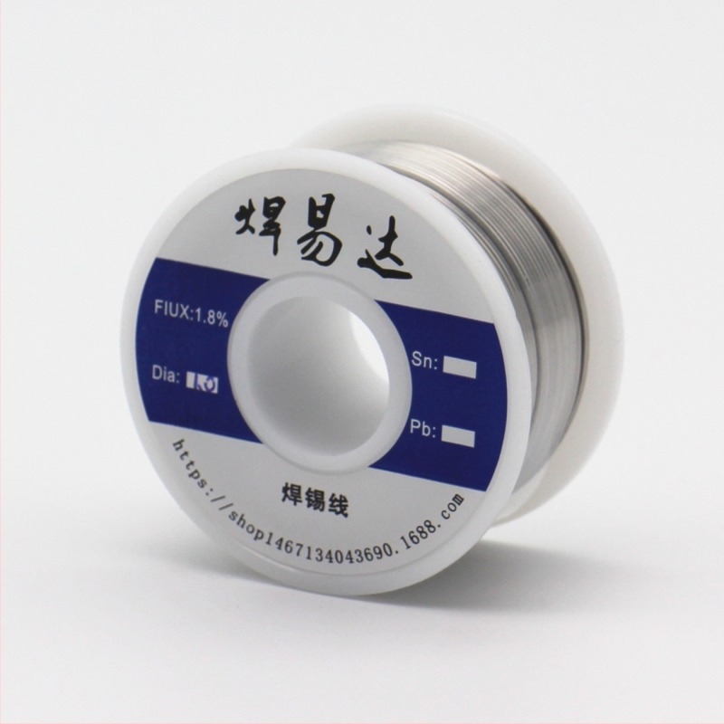 Sârmă de lipit cu miez de rosin, aliaj tin-lead, conținut de flux 2,2%, punct de topire 230°C, temperatură de lucru 300°C