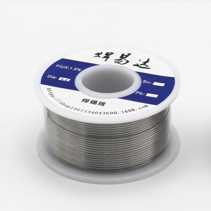 Sârmă de lipit cu miez de rosin, aliaj tin-lead, conținut de flux 2,2%, punct de topire 230°C, temperatură de lucru 300°C