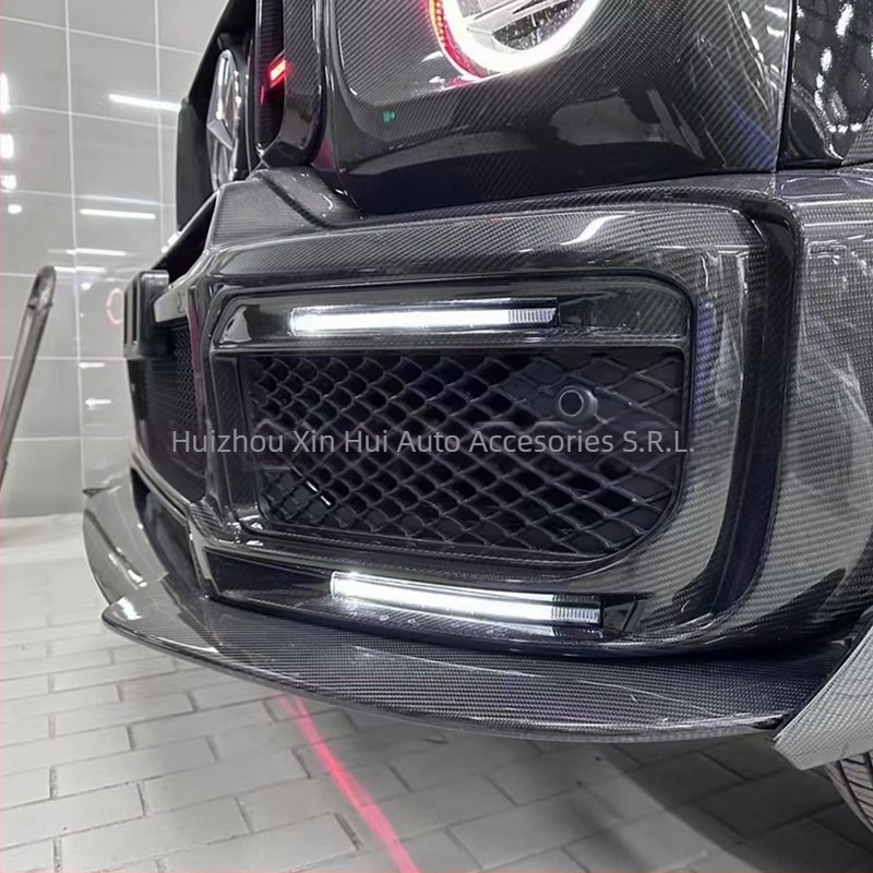 Lumini de zi pentru bara frontală cu far de ceață pentru Mercedes-Benz G-Class (G500/G63/G350/G400/G450) – LED, 12V, 5W, 6000 lm