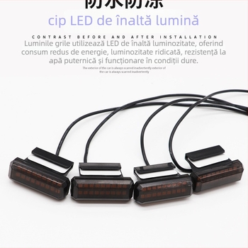 DRL pentru grila centrală Subaru, LED, 12V, 10W, protecție nivel 3, durată de viață 10000 ore