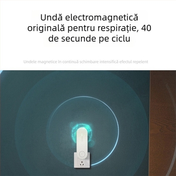 Repelent electronic pentru țânțari și îndepărtător de acarieni | 220V | Carcasă ABS | Design în coloană | Îndepărtează acarienii și respinge insectele