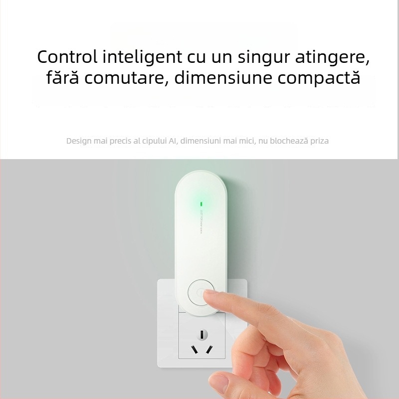 Repelent electronic pentru țânțari și îndepărtător de acarieni | 220V | Carcasă ABS | Design în coloană | Îndepărtează acarienii și respinge insectele