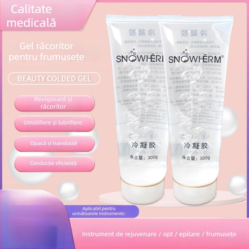 Meihua dispozitiv cosmetic cu laser portabil de uz comercial pentru rejuvenarea pielii – gel de cuplare cu ultrasunete pentru față și corp, IPX3 rezistent la apă