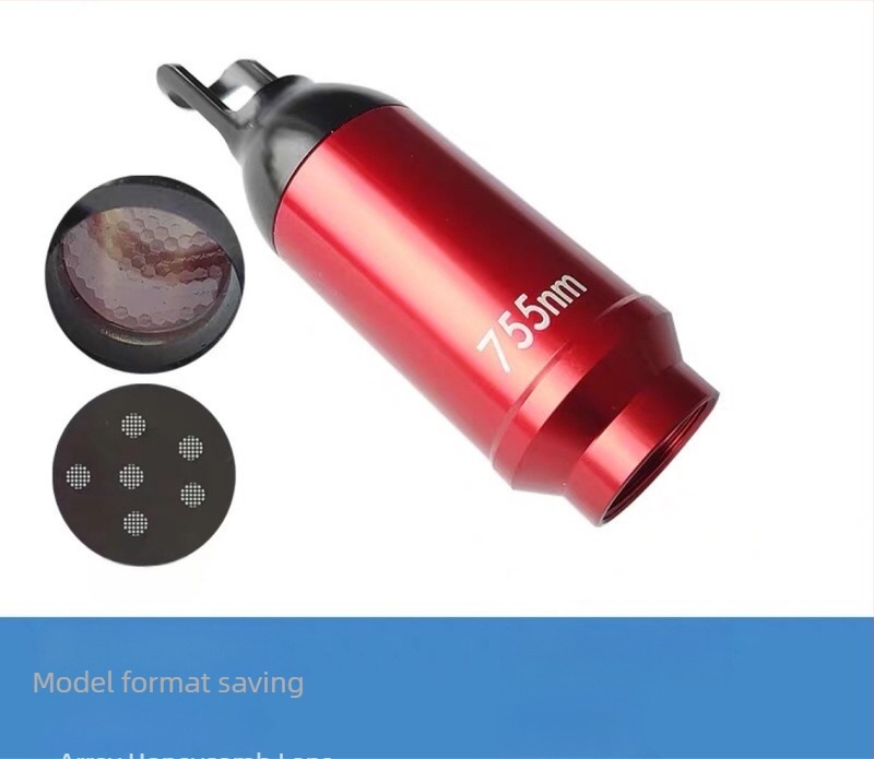 Cap de laser picosekundar 755 cu celulă hexagonală pentru îndepărtarea petelor și rejuvenarea pielii, Junwei Beauty Embroidery, utilizare comercială