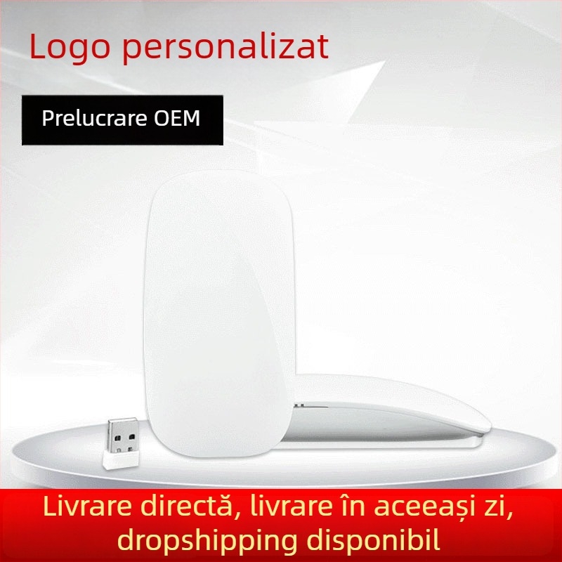 Mouse optic fără fir 2.4G, 1200 DPI, 3 butoane, interfață USB