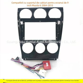 Cadru navigație Android pentru Mazda 6 (04-15 model vechi) – MA-17, plastic, Evoresn/Yisen, origine Guangzhou, modificare audio