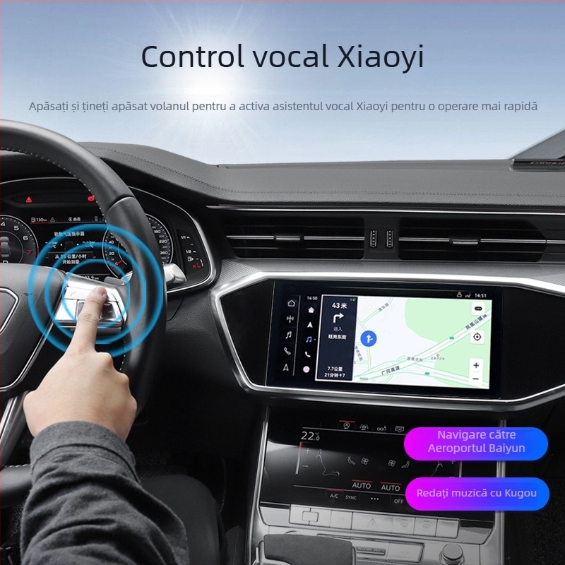 Modul Huawei HiCar fără fir pentru actualizarea CarPlay-ului original, navigație în mașină, logo personalizabil