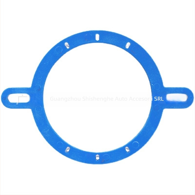 Suport universal de montaj pentru audio auto cu inel central din plastic și garnitură pentru difuzoare midrange