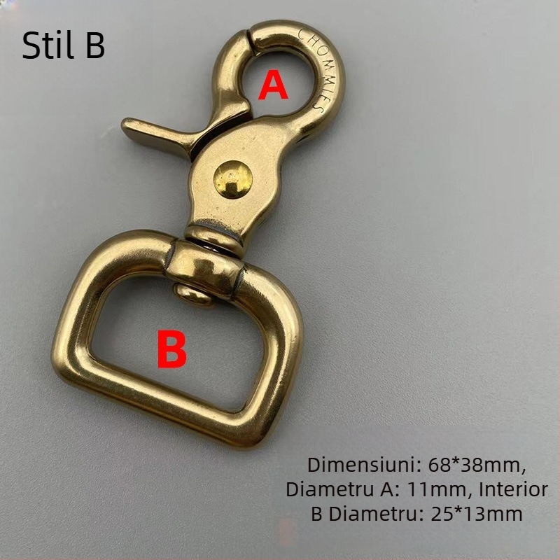 Hardver pentru genți din cupru – Zunsheng, Primăvara 2025, stil retro, model 29454, funcție: Altele