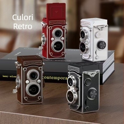 LK019 Mini Cameră Digitală CCD, 1 MP, Zoom optic 3x, Zoom digital 3x, Stocare pe card TF