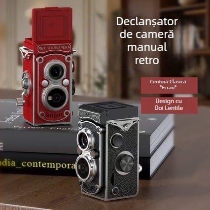 LK019 Mini Cameră Digitală CCD, 1 MP, Zoom optic 3x, Zoom digital 3x, Stocare pe card TF