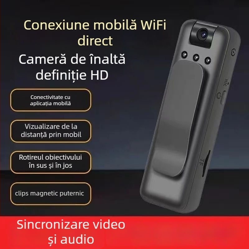 Cameră de corp pentru poliție cu senzor 3CCD, înregistrare video 720p, ecran LCD de 1,5 inch, stocare microSD