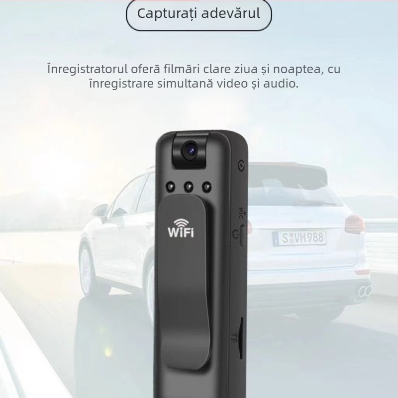 Cameră de corp pentru poliție cu senzor 3CCD, înregistrare video 720p, ecran LCD de 1,5 inch, stocare microSD