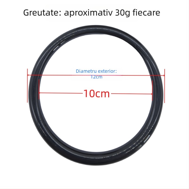 Mâner acrilic cu inel circular în formă D și mâner semicircular pentru geantă, accesoriu DIY, impermeabil, stil proaspăt și dulce