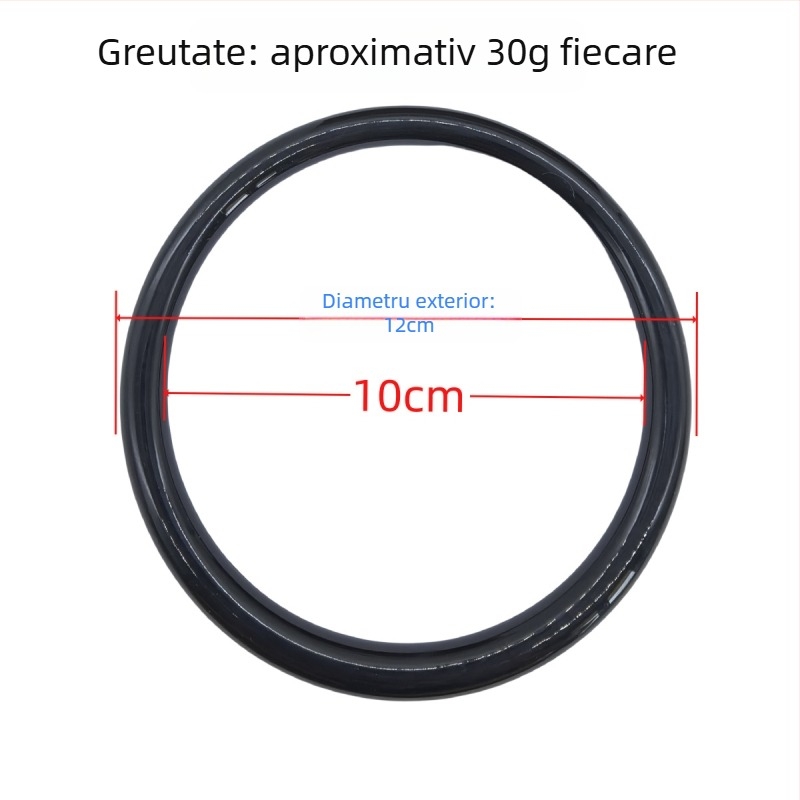 Mâner acrilic cu inel circular în formă D și mâner semicircular pentru geantă, accesoriu DIY, impermeabil, stil proaspăt și dulce