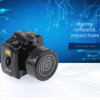Cameră de Acțiune Y2000 pentru Video și Fotografii, 30W pixeli, Stocare pe card, Carcasă ABS, Durată baterie 40 de minute