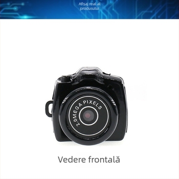 Cameră de Acțiune Y2000 pentru Video și Fotografii, 30W pixeli, Stocare pe card, Carcasă ABS, Durată baterie 40 de minute