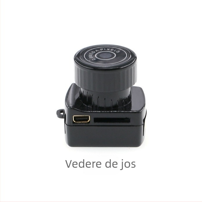 Cameră de Acțiune Y2000 pentru Video și Fotografii, 30W pixeli, Stocare pe card, Carcasă ABS, Durată baterie 40 de minute