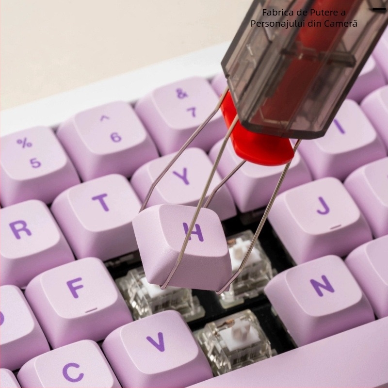 Unealtă duală pentru extragerea axului și a tastelor la tastaturi mecanice