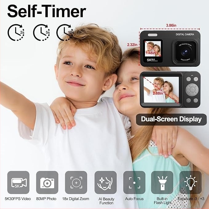 Cameră digitală cu senzor CMOS, 13 MP, zoom optic 18x, rezoluție 4096×2304, obiectiv periscop