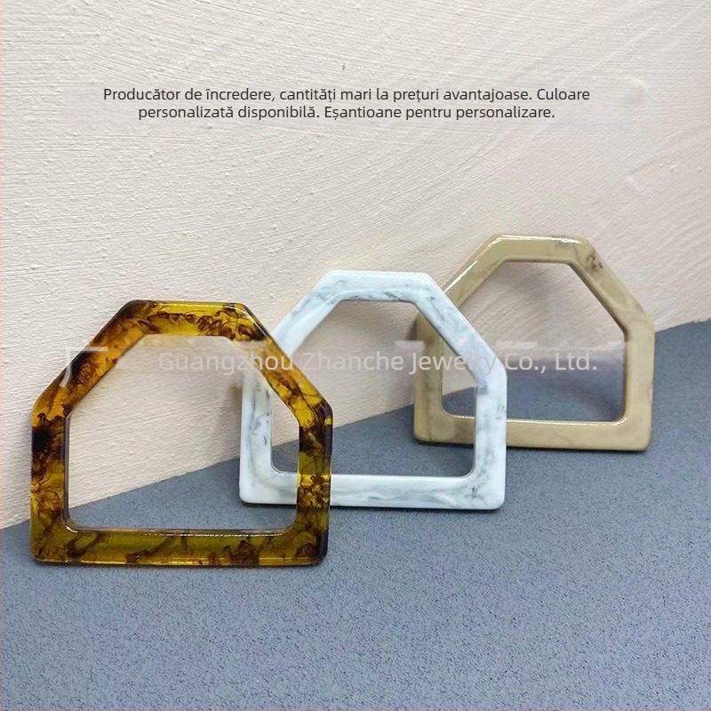 Mâner pentru geantă Junfeng din rășină, model amestec culori, reducere a greutății, iarnă 2023