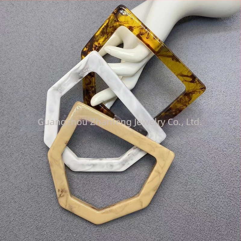 Mâner pentru geantă Junfeng din rășină, model amestec culori, reducere a greutății, iarnă 2023