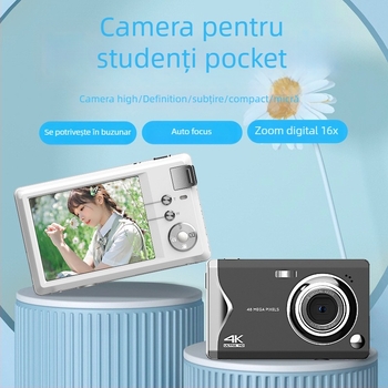 CDFA cameră digitală de nivel de intrare cu senzor CMOS 48 MP, zoom optic 16x, obiectiv tip periscop, control manual complet, ecran HD