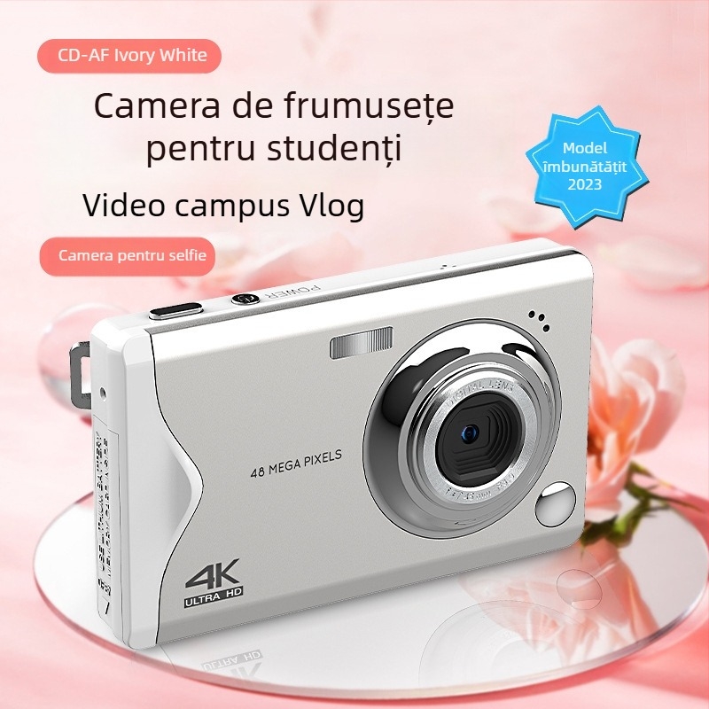 CDFA cameră digitală de nivel de intrare cu senzor CMOS 48 MP, zoom optic 16x, obiectiv tip periscop, control manual complet, ecran HD