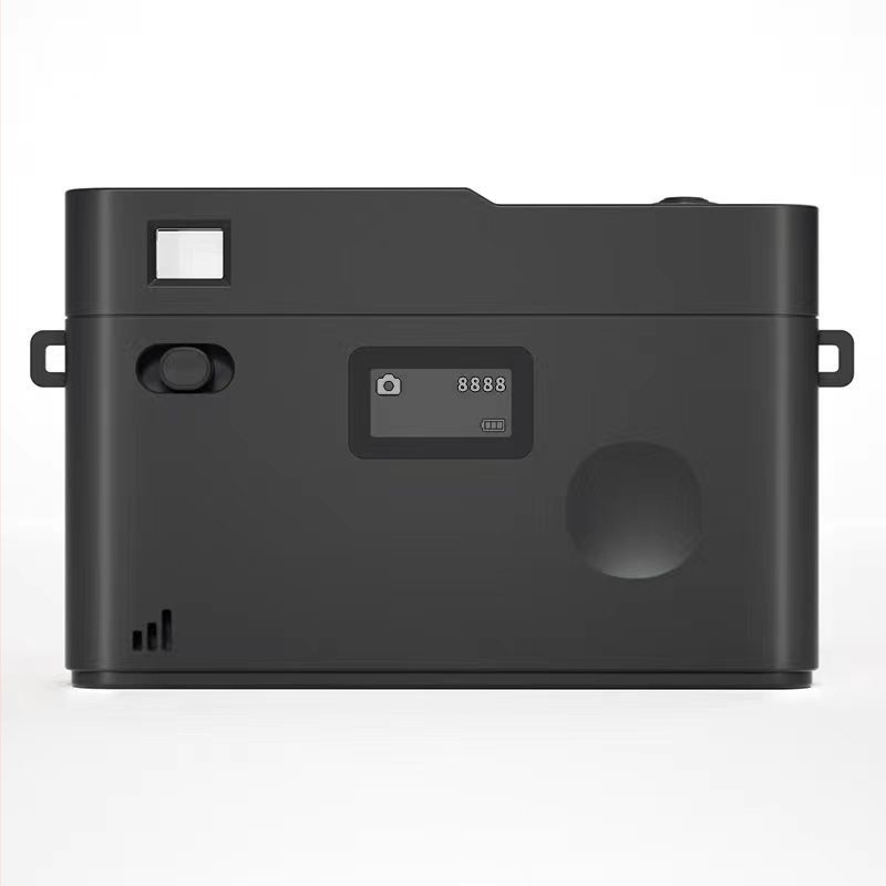 Cameră retro compactă (senzor CMOS 12MP, 1/1.7''), zoom digital 3x, înregistrare video HD, USB 3.0, LCD 0,96''