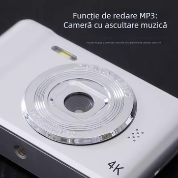 Cameră CCD pentru studenți Q2, 48 MP, zoom optic 8x, zoom digital 8x, rezoluție maximă 3072×2040, ecran LCD de 2,5 inch