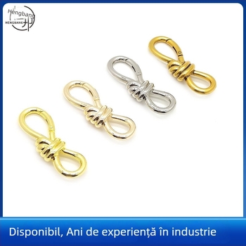  Cataramă pentru genți Hengbang Hardware – aliaj de zinc, protecție anti-furt, stil stradal, primăvară 2023