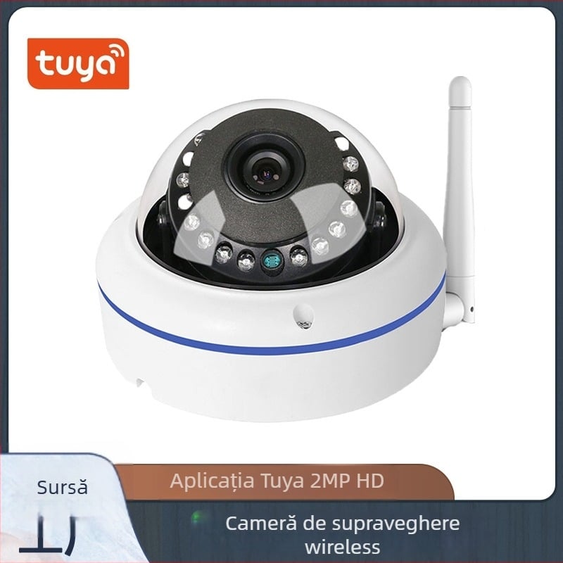 Cameră domă antivandalică, 0,02 lux, -5°C până la 55°C, 12V, Carcasă complet metalică, pentru interior și exterior