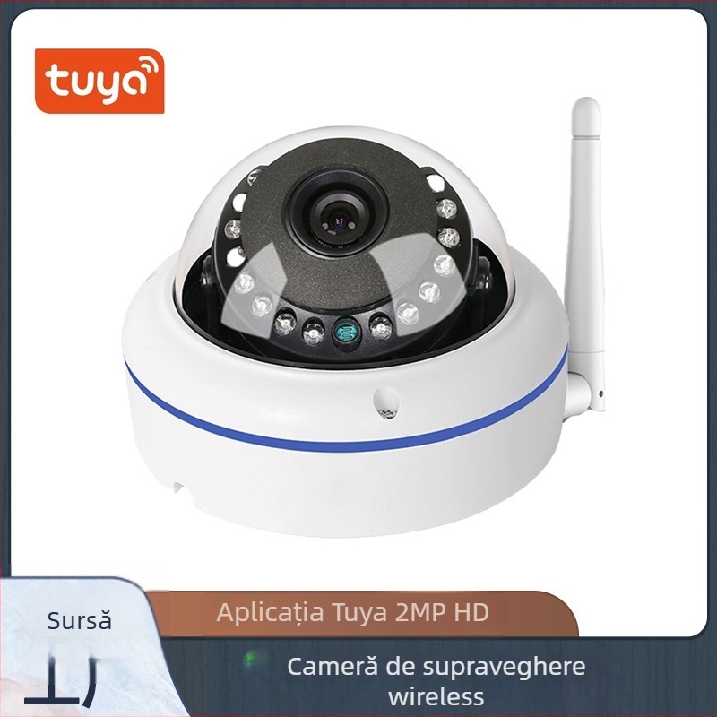 Cameră domă antivandalică, 0,02 lux, -5°C până la 55°C, 12V, Carcasă complet metalică, pentru interior și exterior