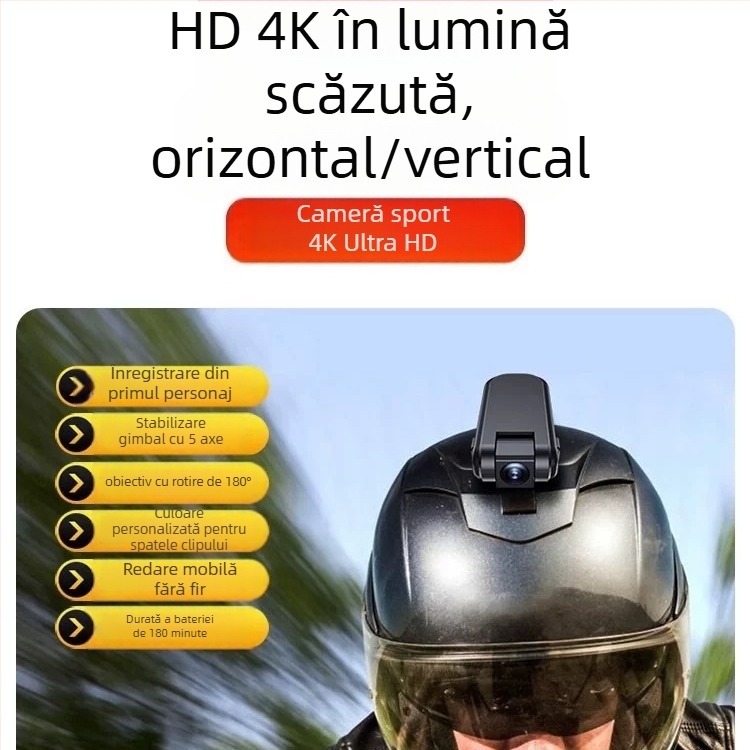 M27 Recorder vlog cu cameră spate clip-on, 4K, autonomie baterie 5 ore, lansat în 2023