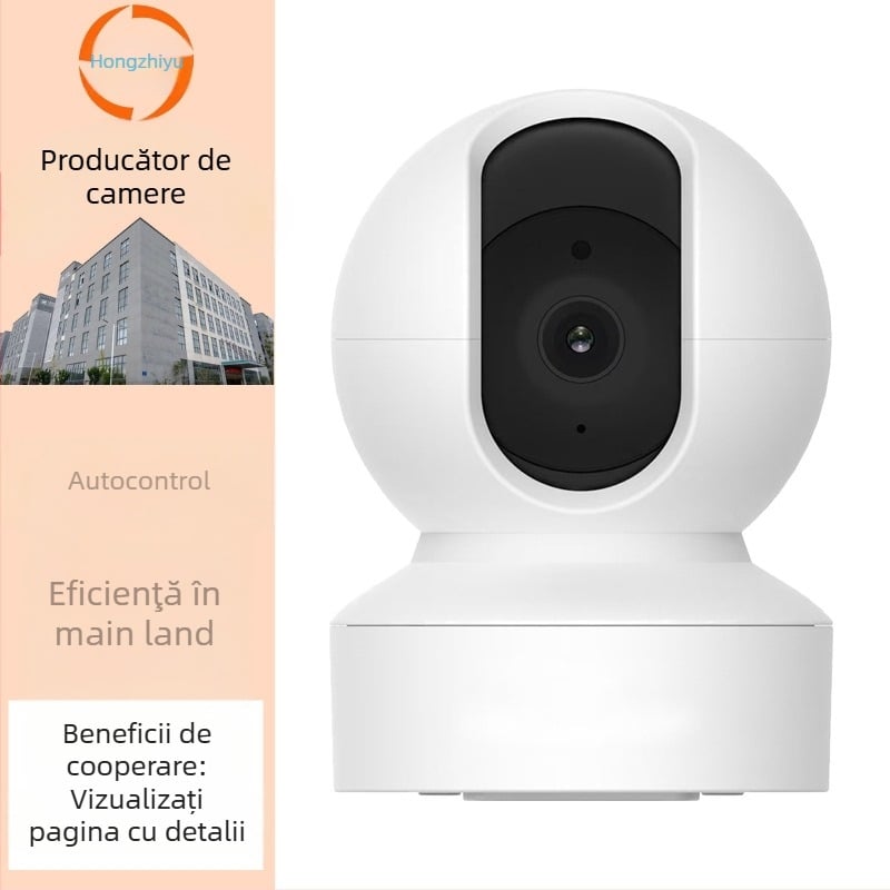 Camera IP de interior pentru supraveghere 1080p 2MP 3.6mm obiectiv PTZ viziune pe noapte