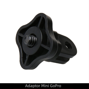 Adaptor GoPro pentru selfie stick și trepied – material ABS, compatibil cu GoPro 5/4/3+