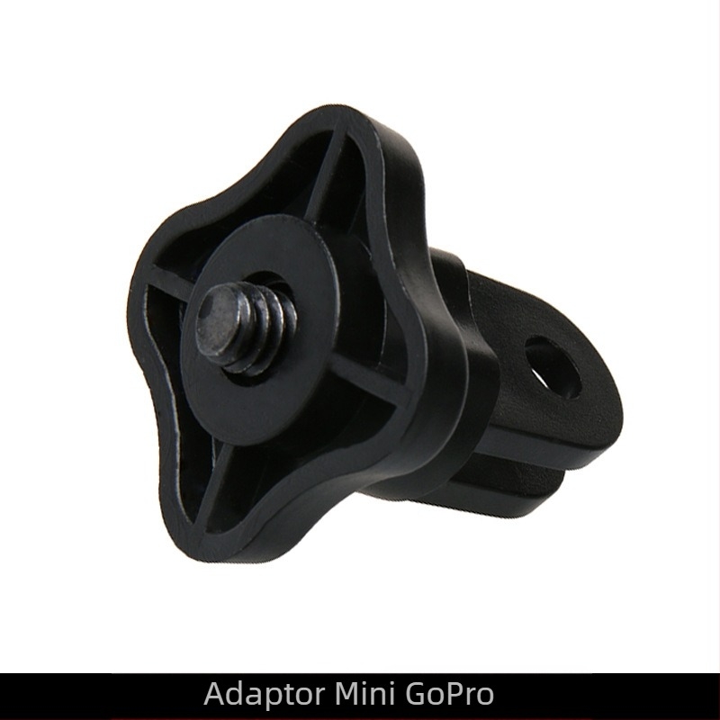 Adaptor GoPro pentru selfie stick și trepied – material ABS, compatibil cu GoPro 5/4/3+