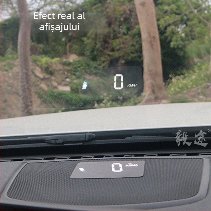 Yitu Monitor LCD pentru mașină – HUD ascuns pentru BMW Seria 3-4, proiecția vitezei