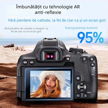 Folie de protecție a ecranului Canon R50 - Material PET, Acoperire AR, Claritate înaltă