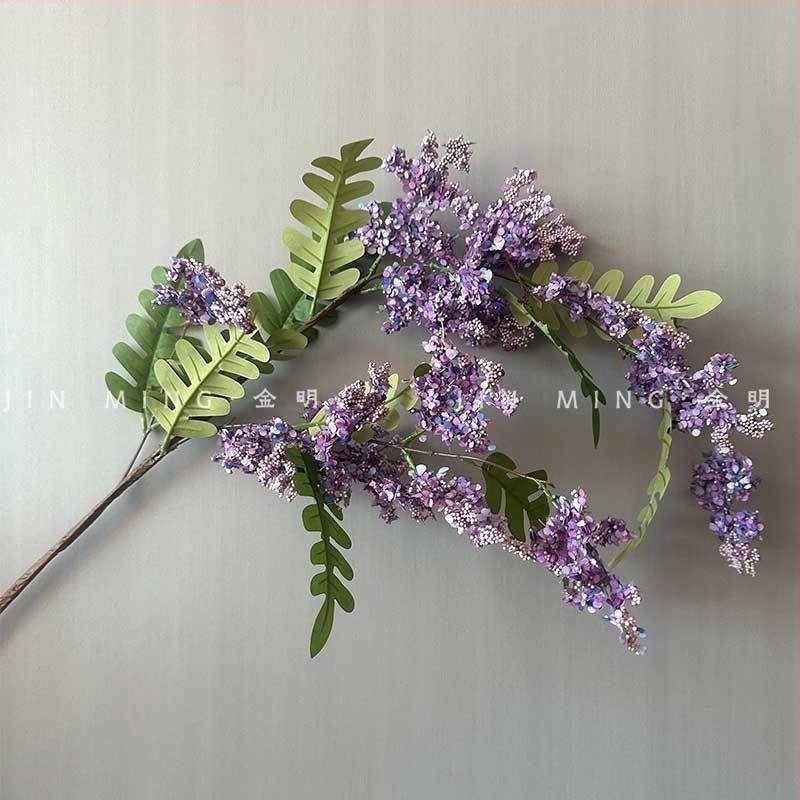 Aranjament din flori de mătase Jin Ming – flori de mătase, pentru nuntă, utilizare în exterior, recuzită pentru fotografii și decor de casă