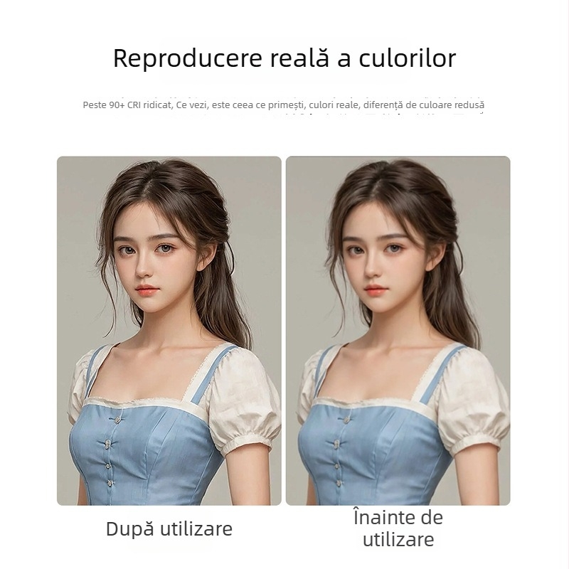 Lumină LED de fill pentru fotografie, portabilă pentru exterior, 150W, baterie de 5000mAh, montare verticală