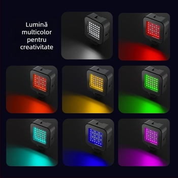 Lumină subacvatică pentru Vloguri — IPX8, lampă de scufundare, compatibilitate universală, adâncime de 30 m, dimensiune compactă de buzunar