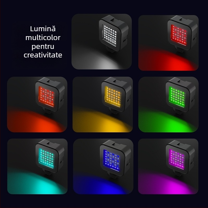 Lumină subacvatică pentru Vloguri — IPX8, lampă de scufundare, compatibilitate universală, adâncime de 30 m, dimensiune compactă de buzunar