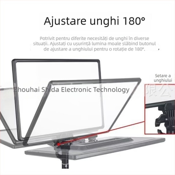 SL-288A Lumină LED de umplere 40W, temperatură dublă a luminii, pliabilă