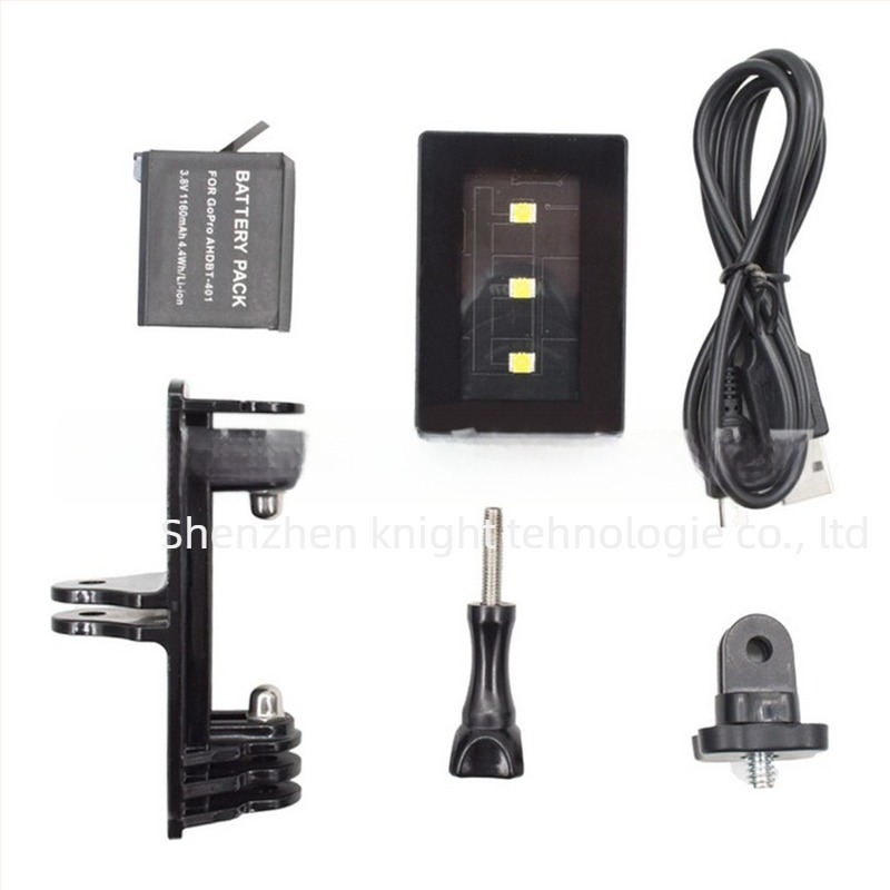 Lumină subacvatică pentru fotografiere GoPro HERO4/3+/3, carcasă din plastic Wesport