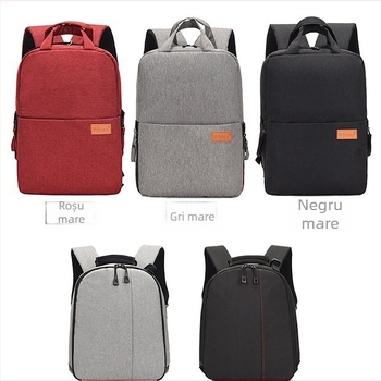 Rucsac pentru cameră SLR, material nylon, Jieshi Shield; respirabil, impermeabil, rezistent la uzură, anti-furt, reducere încărcare, căptușeală din nylon; pentru camera SLR