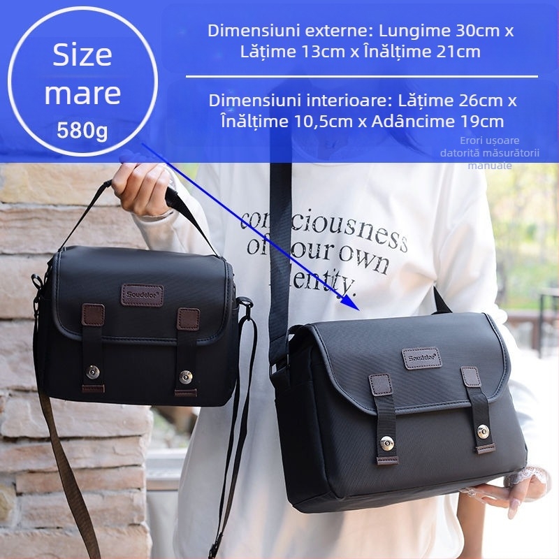 Geantă pentru aparat foto, material PU, stil geantă, pentru bărbați, pentru depozitare acasă, geantă foto